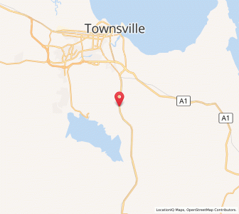 Map of Stanley, Queensland