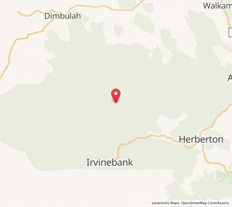Map of Stannary Hills, Queensland