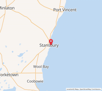 Map of Stansbury, South Australia