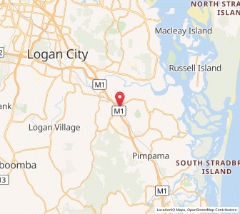 Map of Stapylton, Queensland