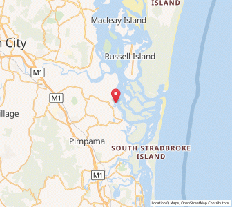 Map of Steiglitz, Queensland