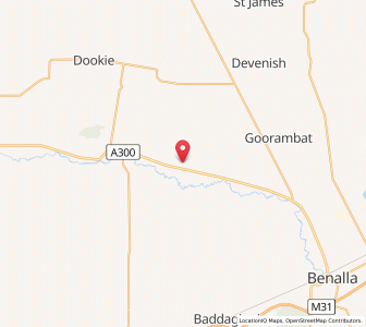 Map of Stewarton, VictoriaVictoria