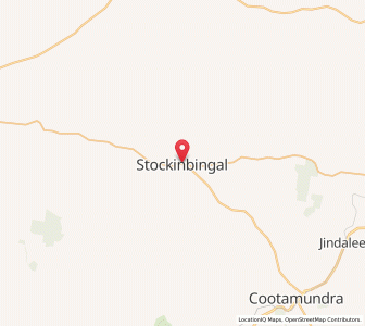 Map of Stockinbingal, New South Wales