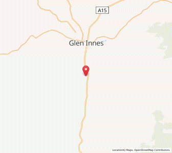 Map of Stonehenge, New South Wales