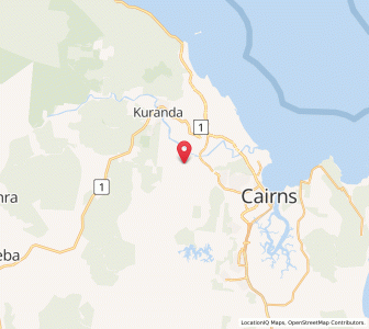 Map of Stoney Creek, Queensland