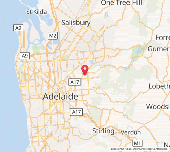 Map of Stradbrooke, South Australia