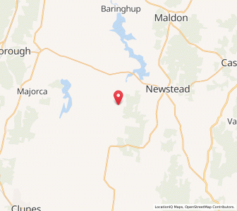 Map of Strathlea, VictoriaVictoria