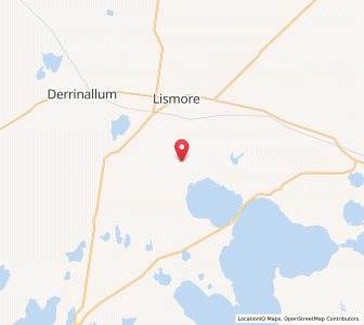 Map of Struan, VictoriaVictoria