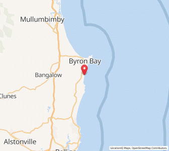 Map of Suffolk Park, New South Wales