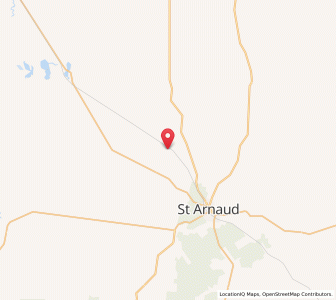 Map of Sutherland, VictoriaVictoria