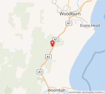 Map of Tabbimoble, New South Wales