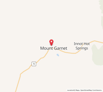 Map of Tableland Tin, Queensland