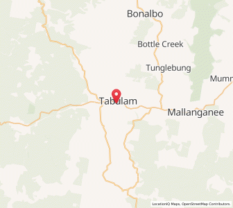 Map of Tabulam, New South Wales