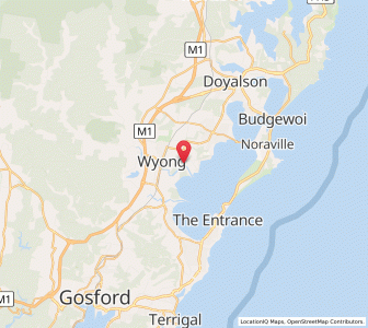 Map of Tacoma, New South Wales