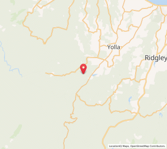 Map of Takone, TasmaniaTasmania