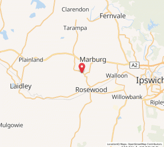 Map of Talegalla, Queensland