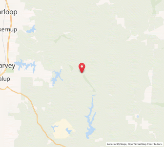 Map of Tallanalla, Western Australia