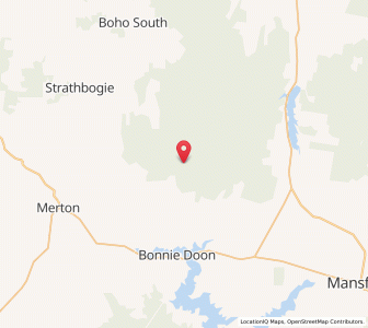 Map of Tallangalook, VictoriaVictoria