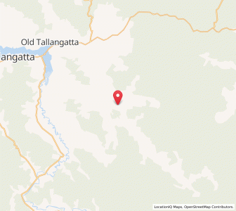 Map of Tallangatta Valley, VictoriaVictoria
