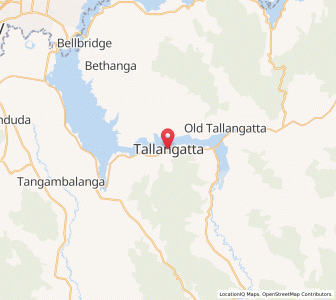 Map of Tallangatta, VictoriaVictoria