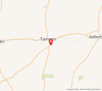 Map of Tammin, Western Australia