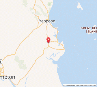 Map of Tanby, Queensland