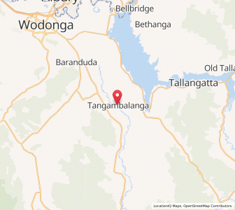 Map of Tangambalanga, VictoriaVictoria