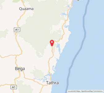 Map of Tanja, New South Wales