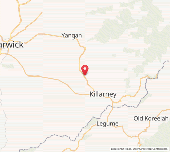 Map of Tannymorel, Queensland