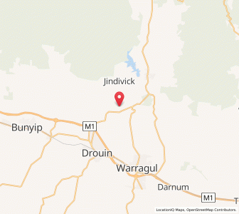Map of Tarago, VictoriaVictoria