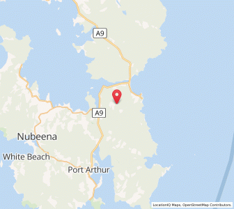 Map of Taranna, TasmaniaTasmania