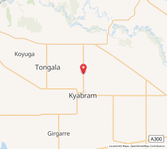 Map of Taripta, VictoriaVictoria