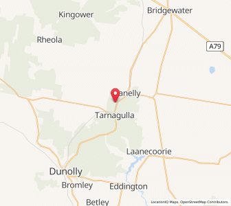 Map of Tarnagulla, VictoriaVictoria