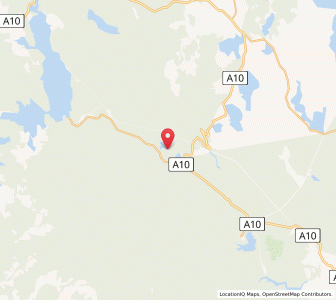 Map of Tarraleah, TasmaniaTasmania