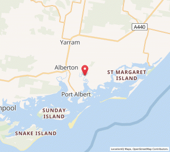 Map of Tarraville, VictoriaVictoria