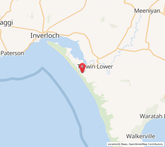 Map of Tarwin Meadows, VictoriaVictoria