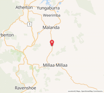 Map of Tarzali, Queensland