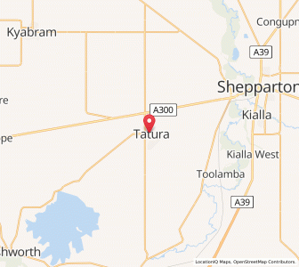 Map of Tatura, VictoriaVictoria