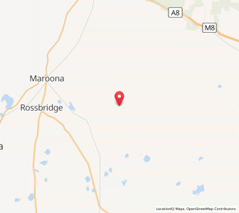 Map of Tatyoon North, VictoriaVictoria