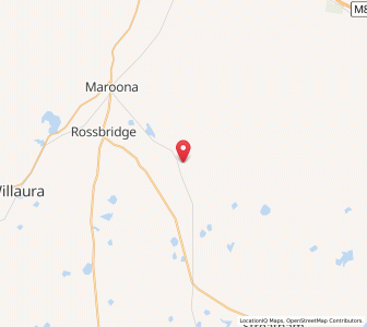 Map of Tatyoon, VictoriaVictoria