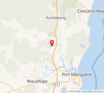 Map of Telegraph Point, New South Wales