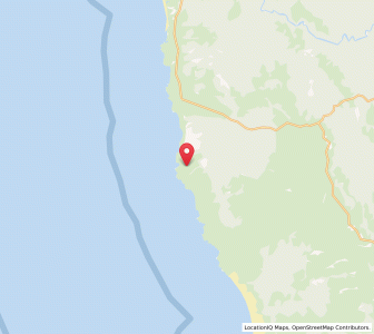 Map of Temma, TasmaniaTasmania