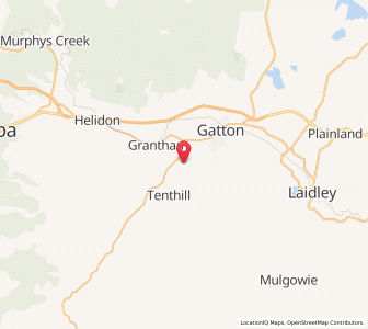 Map of Tent Hill, Queensland