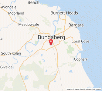 Map of Thabeban, Queensland