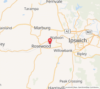 Map of Thagoona, Queensland