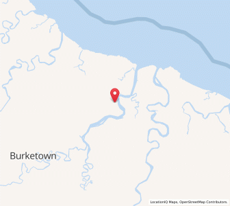 Map of The Ballast Grounds, Queensland