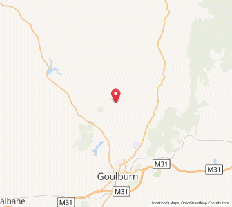 Map of The Forest, New South Wales