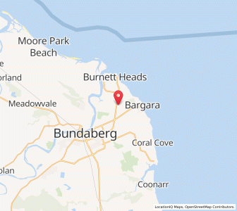 Map of The Grange, Queensland