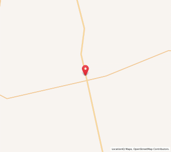 Map of The Gums, Queensland