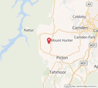 Map of The Hermitage, New South Wales